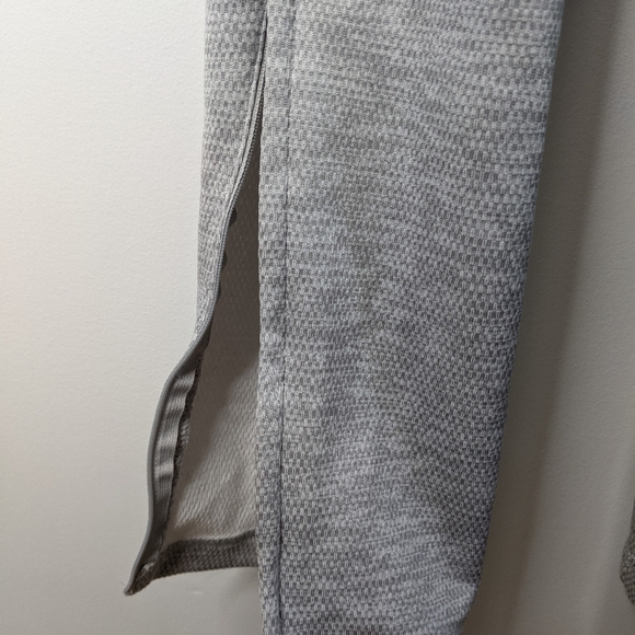 ADIDAS teams climawarm, ribbed grey jogger pants - Picture 6 of 12